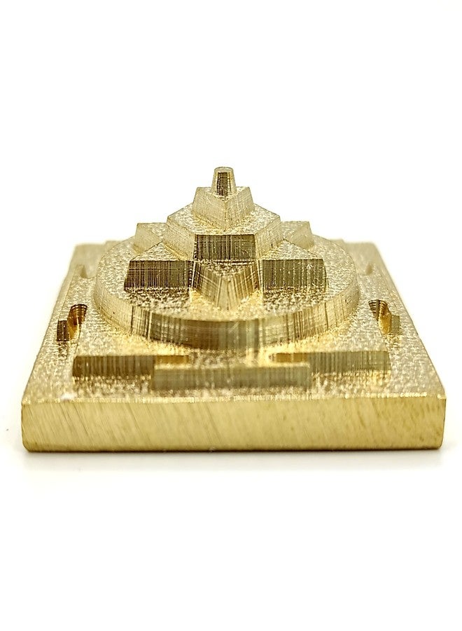 Plus Value Shri Kuber Yantra for Money, Wealth, Prosperity at Home, Office Temple, Cashbox, Cupboard - Gold Plated with Accurate CNC Cutting for Vastu (1.5 Inches) - Image 3